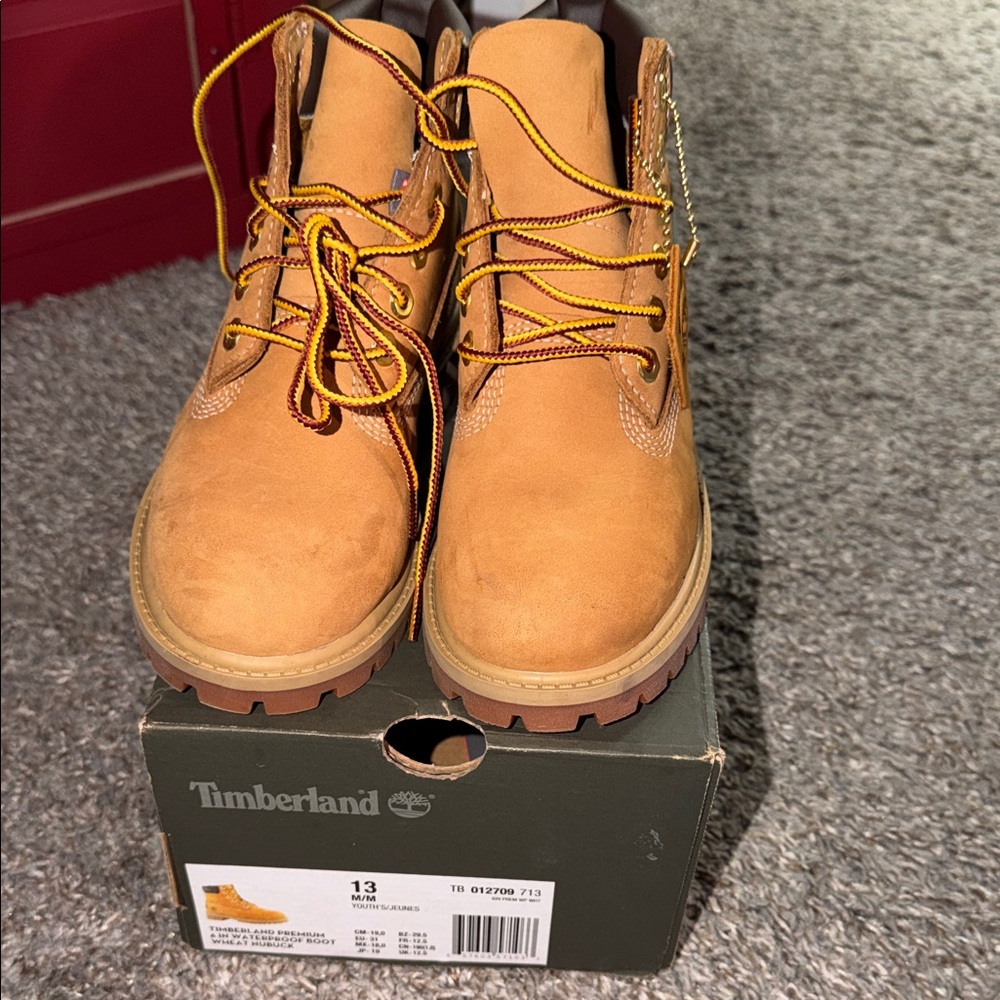 Timberland Youth Tan Boots